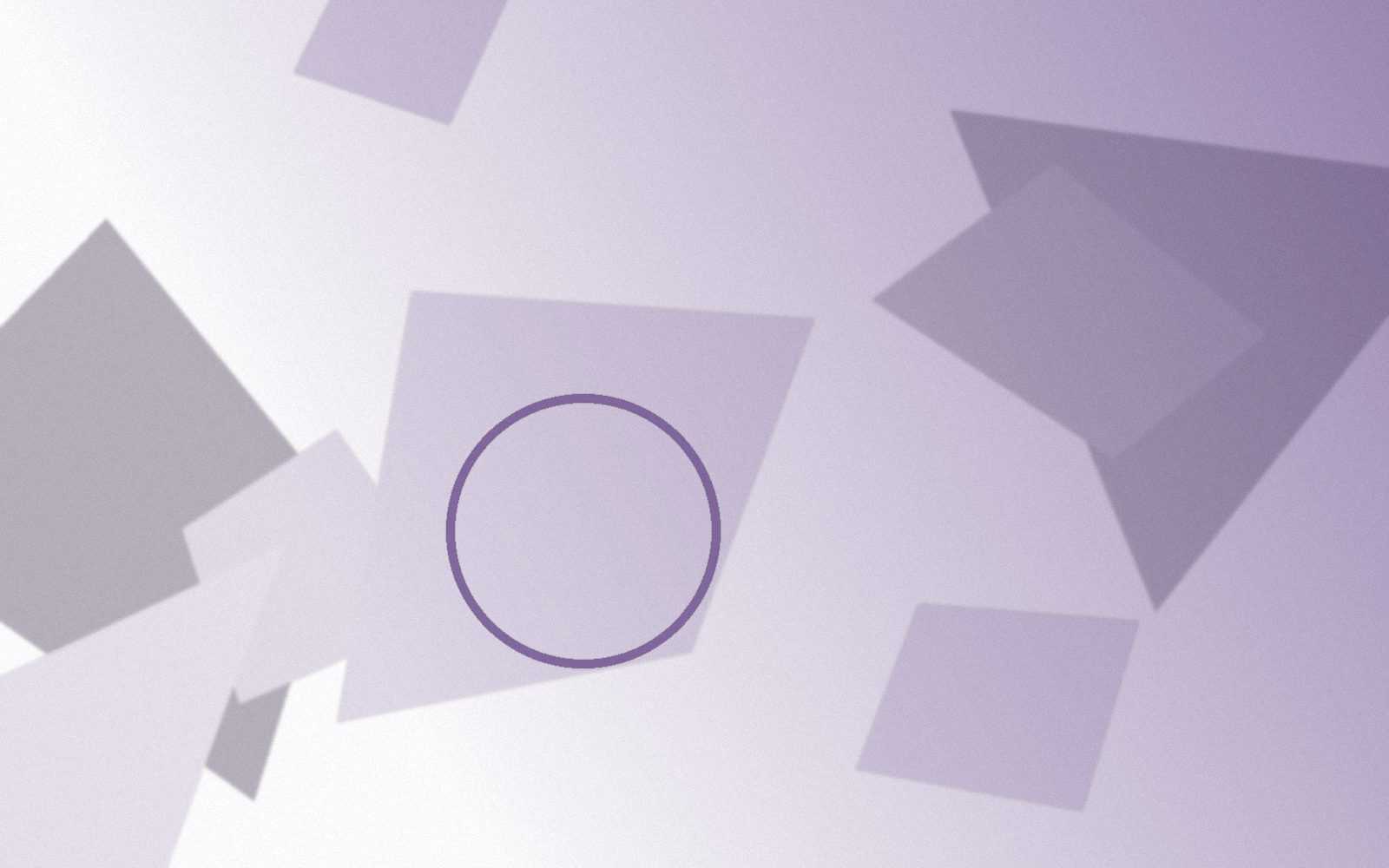 Abstract brand-toned composition representing a systems implementation project